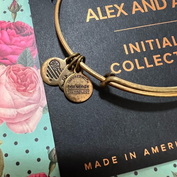 ALEX AND ANI Initial ‘M’ Bracelet - Picture 4 of 5